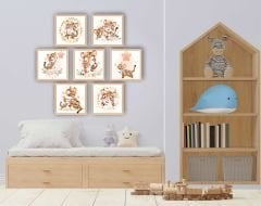 Kaplan Ailesi MDF Tablo