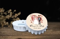 Söz, Nişan, Nikah, Kına, Doğum Günü Baskılı Açacak Magnet