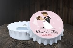 Söz, Nişan, Nikah, Kına, Doğum Günü Baskılı Açacak Magnet