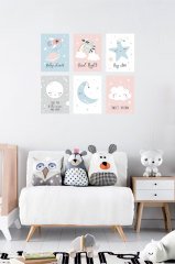 Sevimli Çocuk Odası Duvar Sticker