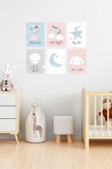 Sevimli Çocuk Odası Duvar Sticker