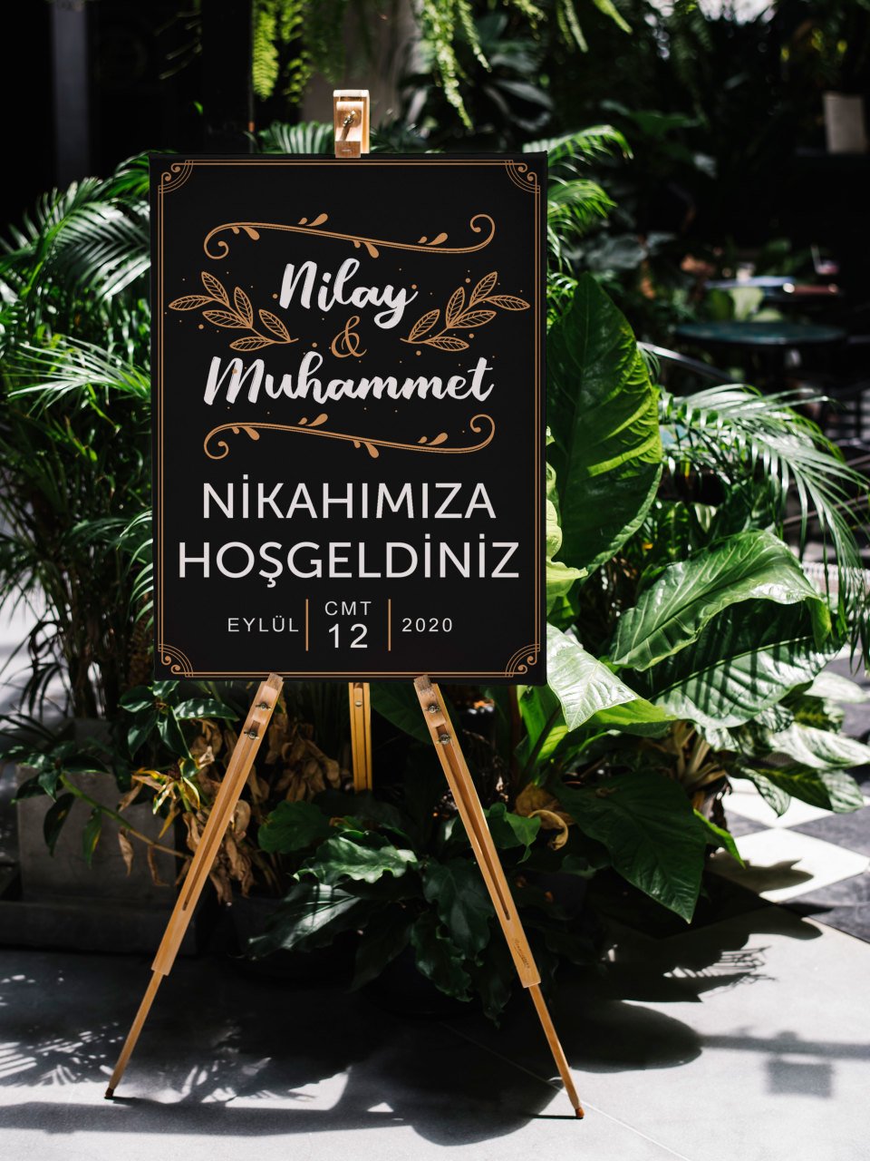 Söz, Nişan, Kına, Düğün Karşılama Panosu