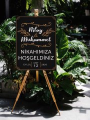 Söz, Nişan, Kına, Düğün Karşılama Panosu