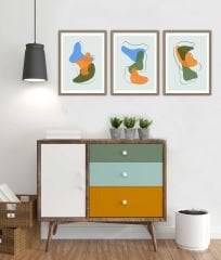 Bohem Tarz Dekoratif MDF Tablo
