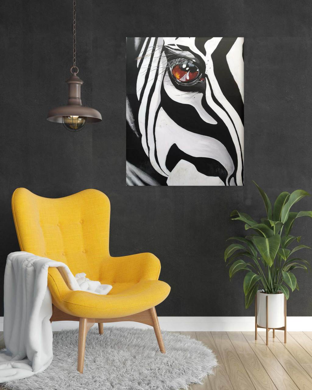 Zebra Kanvas Tablo