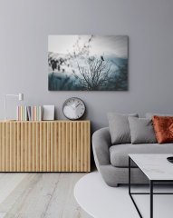 Daldaki Kuş Kanvas Tablo