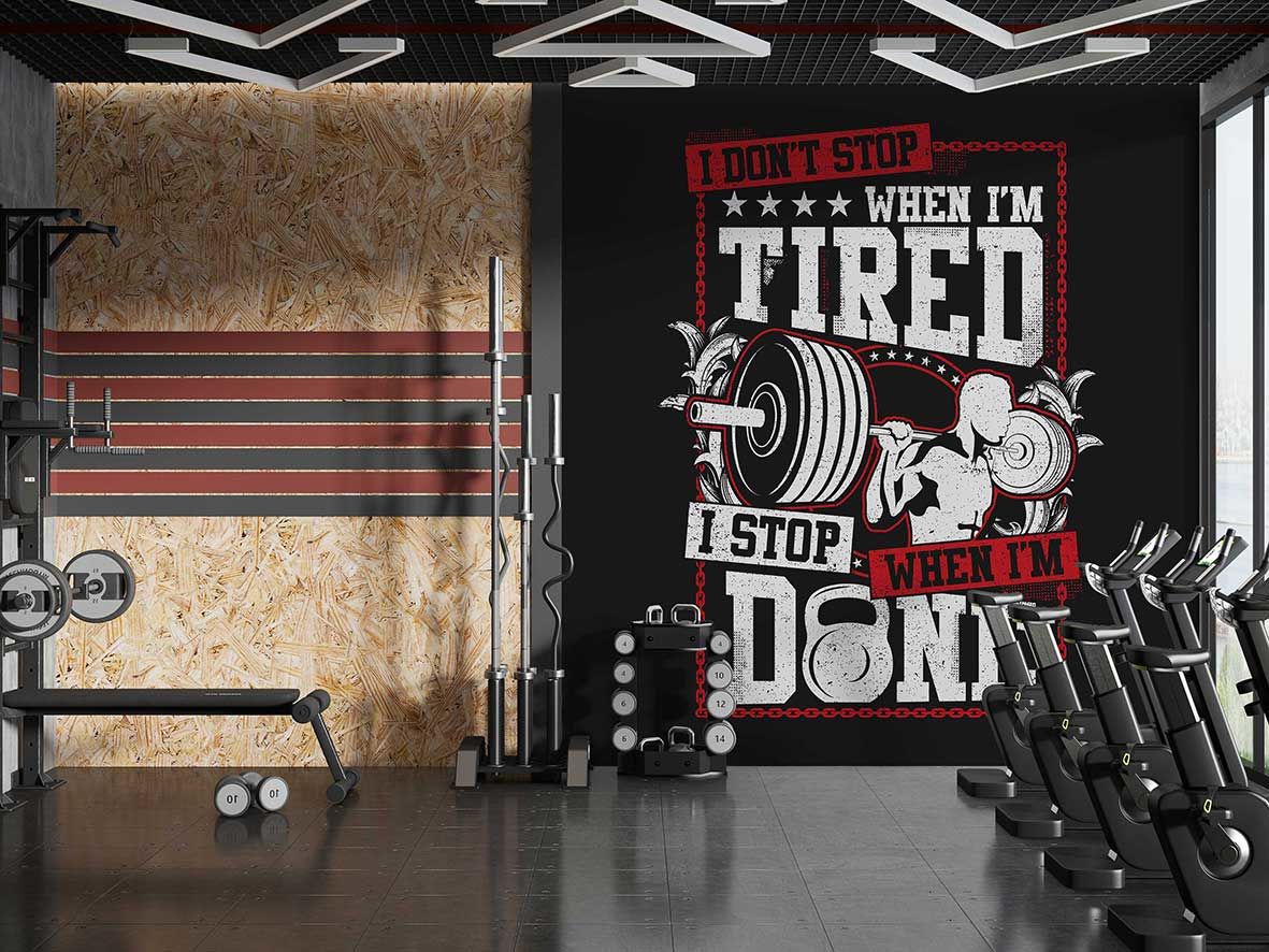 I Don't Stop When I am Tired Duvar Kağıdı