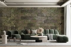 Beton Tuğlalar Duvar Kağıdı