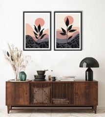 Bohem Tarz Dekoratif MDF Tablo