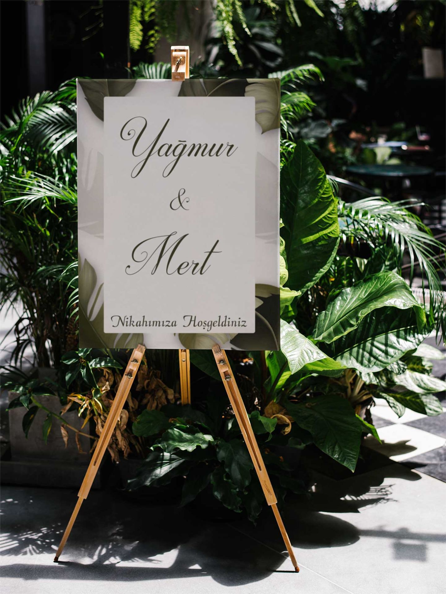 Söz, Nişan, Kına, Düğün Karşılama Panosu 50X70