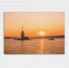 Kız Kulesi Kanvas Tablo