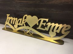 Pleksi İsimlik Söz, Nişan, Nikah, Masa Üstü İsimlikler