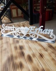 Pleksi İsimlik Söz, Nişan, Nikah, Masa Üstü İsimlikler