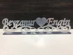 Pleksi İsimlik Söz, Nişan, Nikah, Masa Üstü İsimlikler