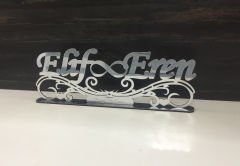 Pleksi İsimlik Söz, Nişan, Nikah, Masa Üstü İsimlikler