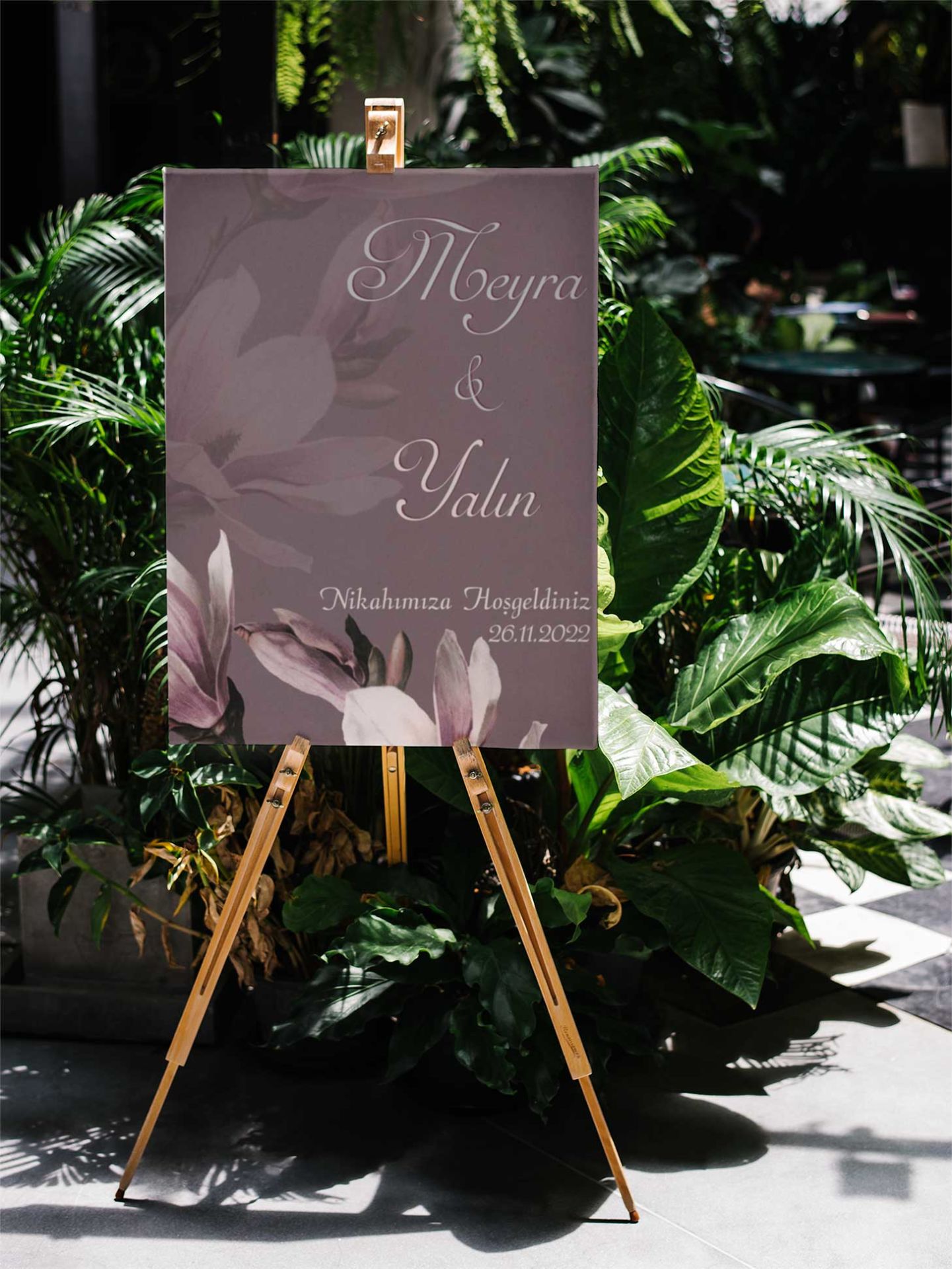 Söz, Nişan, Kına, Düğün Karşılama Panosu 50X70