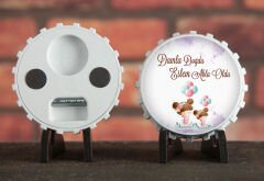 Söz, Nişan, Nikah, Kına, Doğum Günü Baskılı Açacak Magnet 6x6