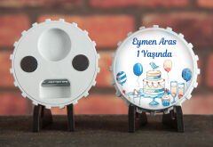 Söz, Nişan, Nikah, Kına, Doğum Günü Baskılı Açacak Magnet 6x6