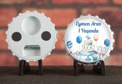 Söz, Nişan, Nikah, Kına, Doğum Günü Baskılı Açacak Magnet 8,6X8,6