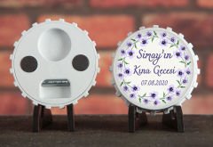Söz, Nişan, Nikah, Kına, Doğum Günü Baskılı Açacak Magnet 8,6X8,6