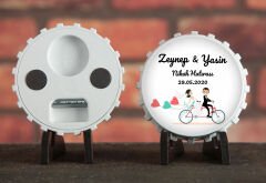 Söz, Nişan, Nikah, Kına, Doğum Günü Baskılı Açacak Magnet 8,6X8,6
