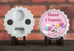 Söz, Nişan, Nikah, Kına, Doğum Günü Baskılı Açacak Magnet 6x6