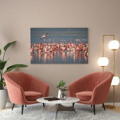 Flamingo Topluluğu Kanvas Tablo