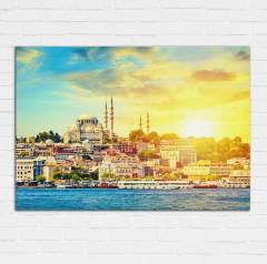 İstanbul Manzara Kanvas Tablo
