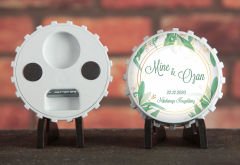 Söz, Nişan, Nikah, Kına, Doğum Günü Baskılı Açacak Magnet 8,6X8,6