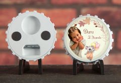 Söz, Nişan, Nikah, Kına, Doğum Günü Baskılı Açacak Magnet 6x6
