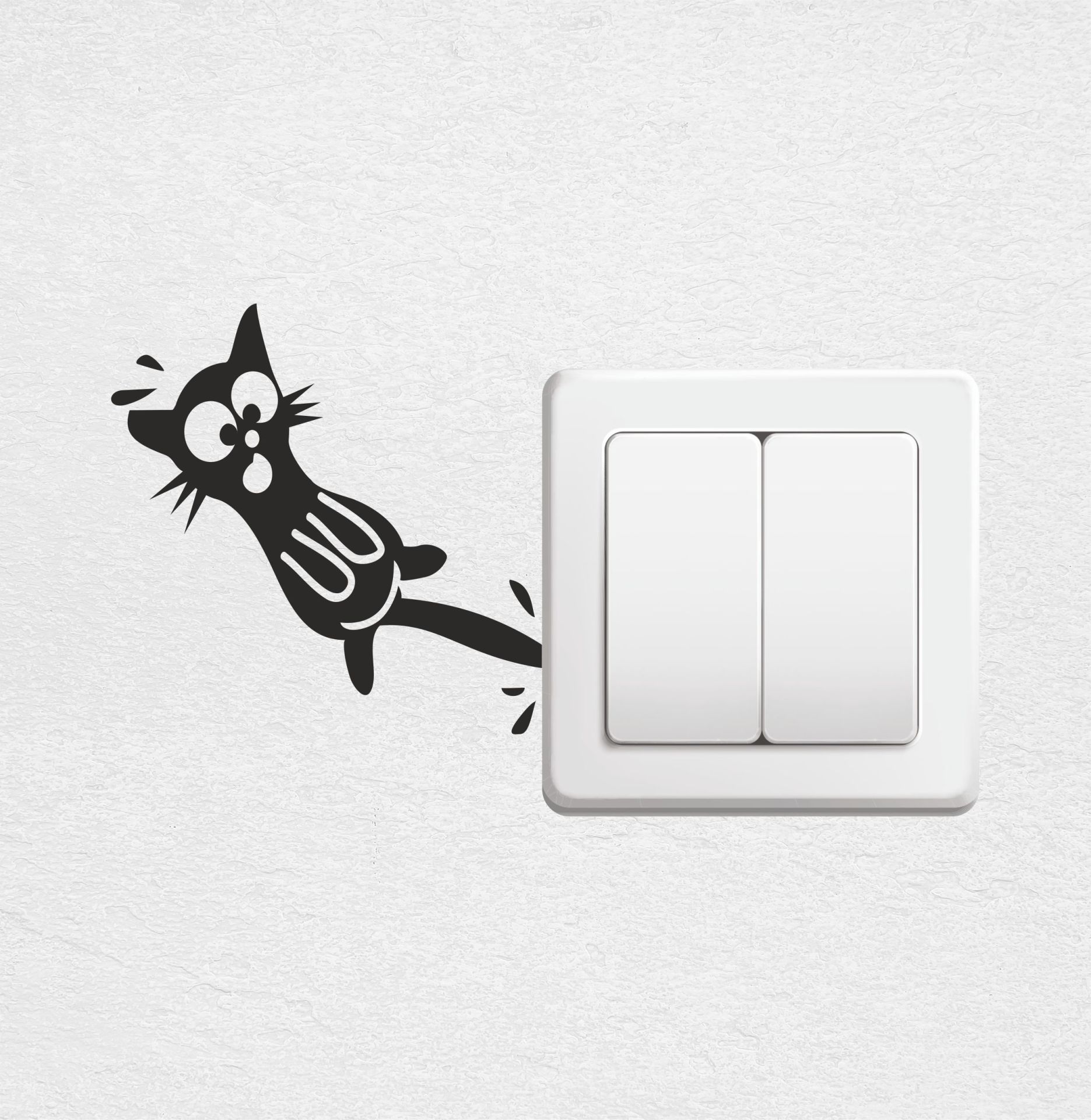 Kedi Priz Sticker